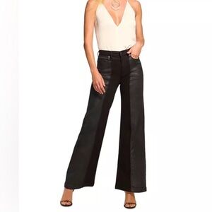 New Ramy Brook Vinnie faux leather jeans